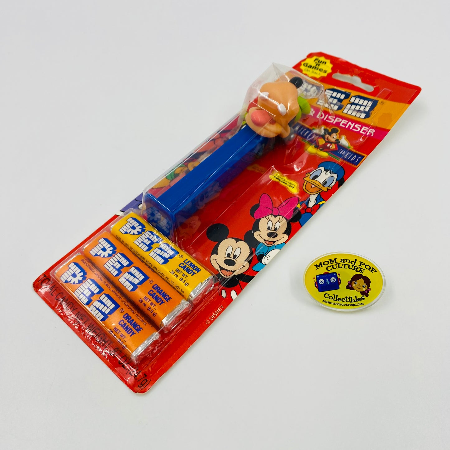 Disney Extreme Goofy PEZ dispenser (2003) carded 5.9 China
