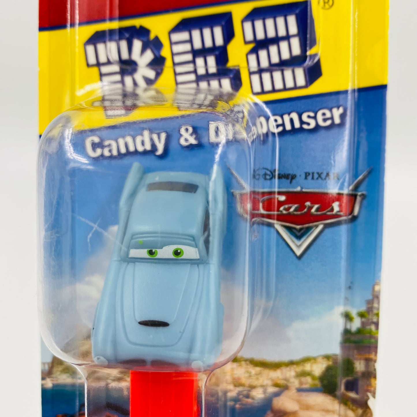 Cars 2 Finn McMissile PEZ dispenser (2011) carded 5.9 China