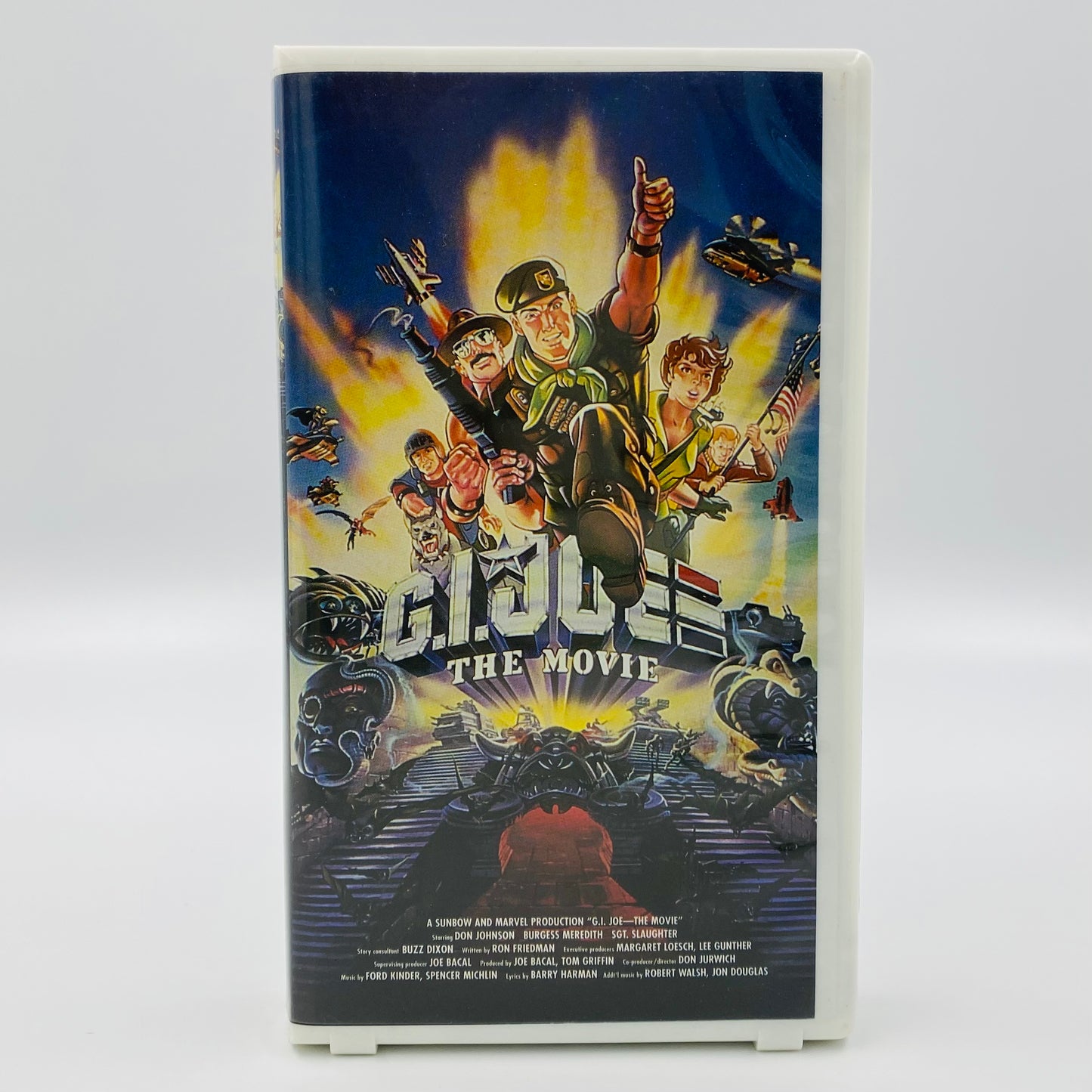G.I.Joe The Movie VHS tape (1999) Kid Rhino Home Video