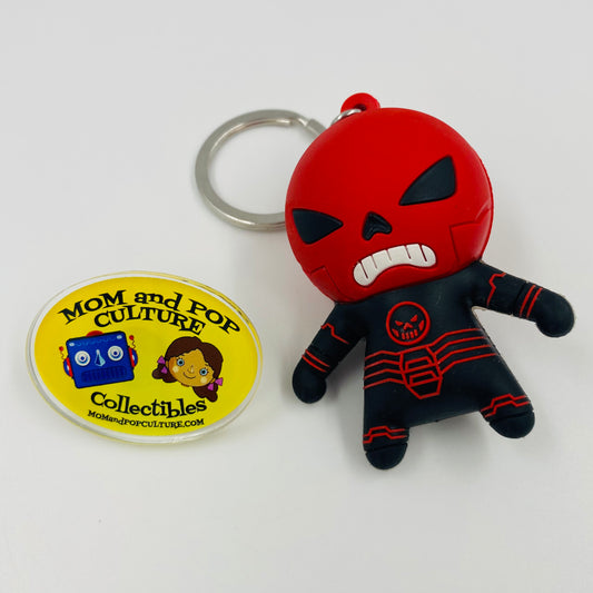 Marvel Collector Keyring Series 4 Red Skull Figural Bag Clip 2.5” keychain (2015) Monogram