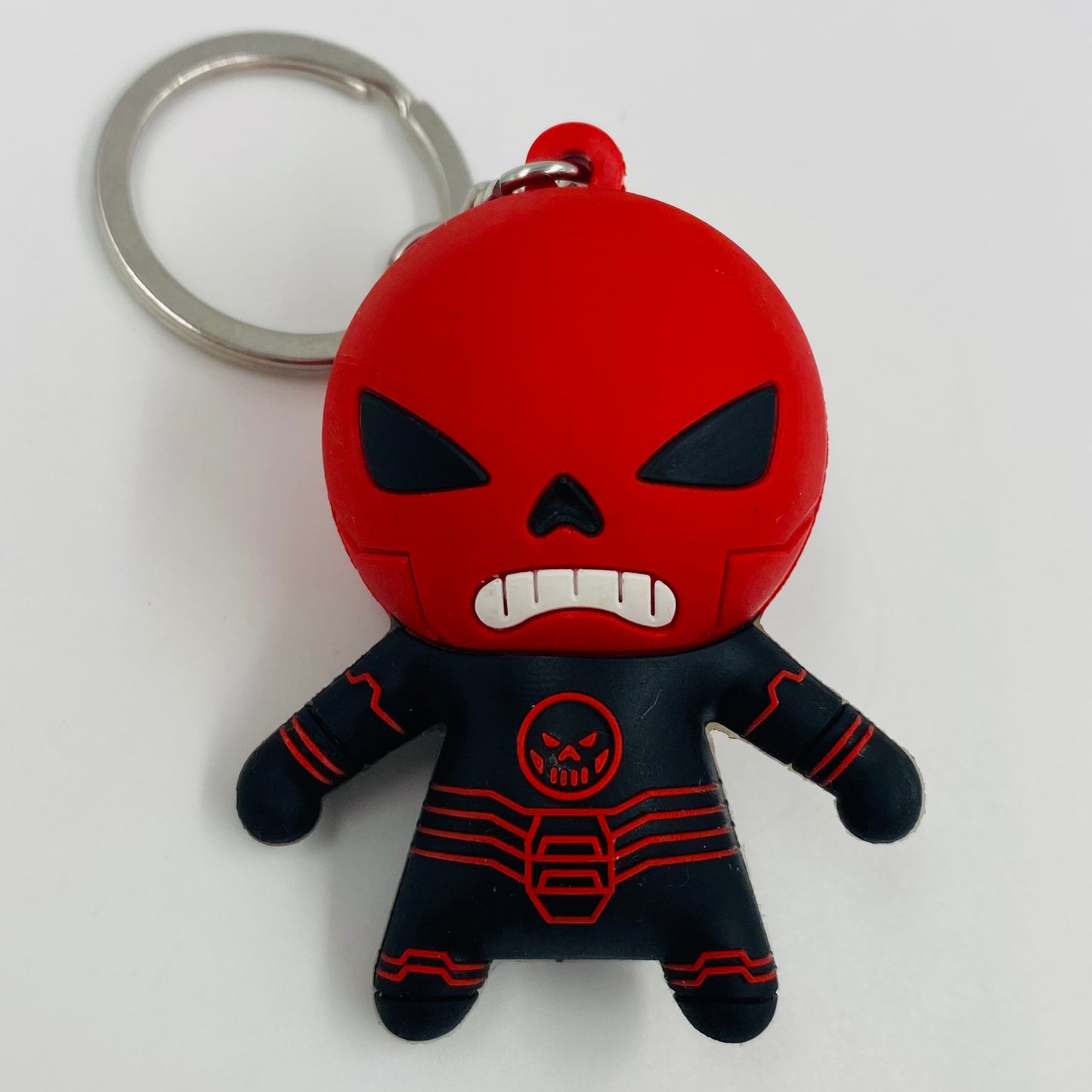 Marvel Collector Keyring Series 4 Red Skull Figural Bag Clip 2.5” keychain (2015) Monogram