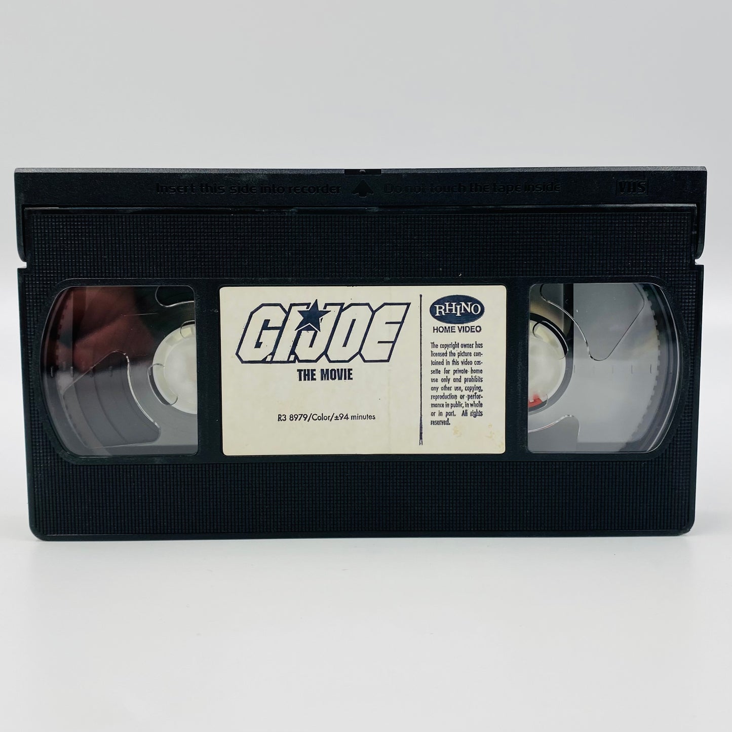 G.I.Joe The Movie VHS tape (1999) Kid Rhino Home Video