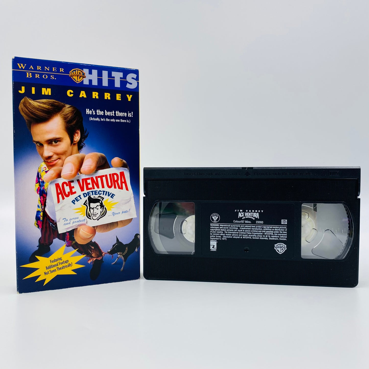 Ace Ventura Pet Detective VHS tape (1994) Warner Home Video