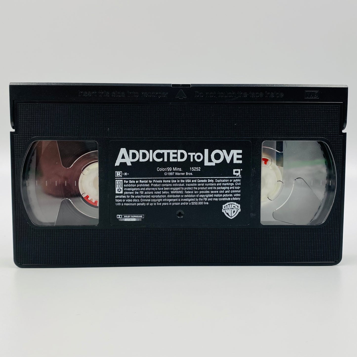 Addicted to Love VHS tape (1997) Warner Home Video