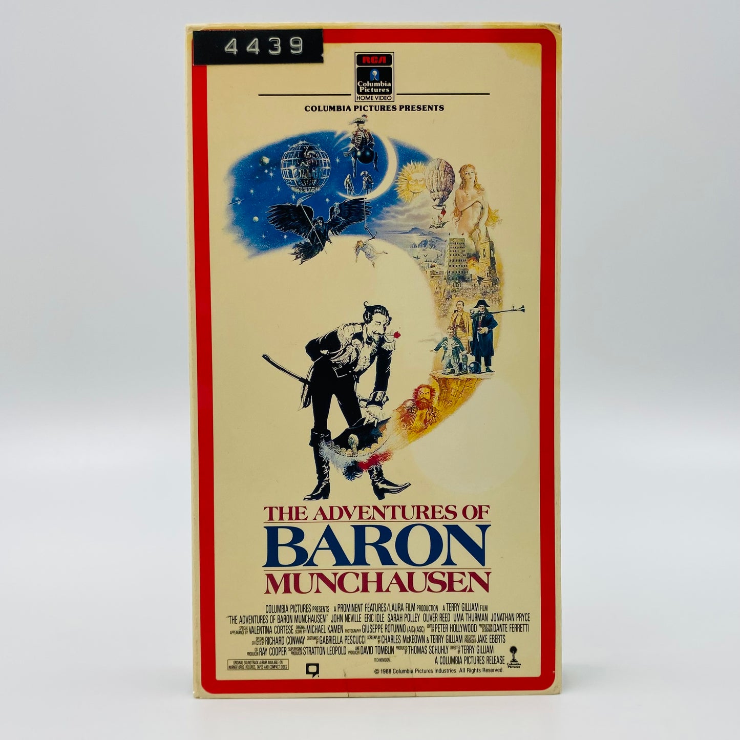Adventures of Baron Munchausen VHS tape (1989) RCA Columbia Pictures