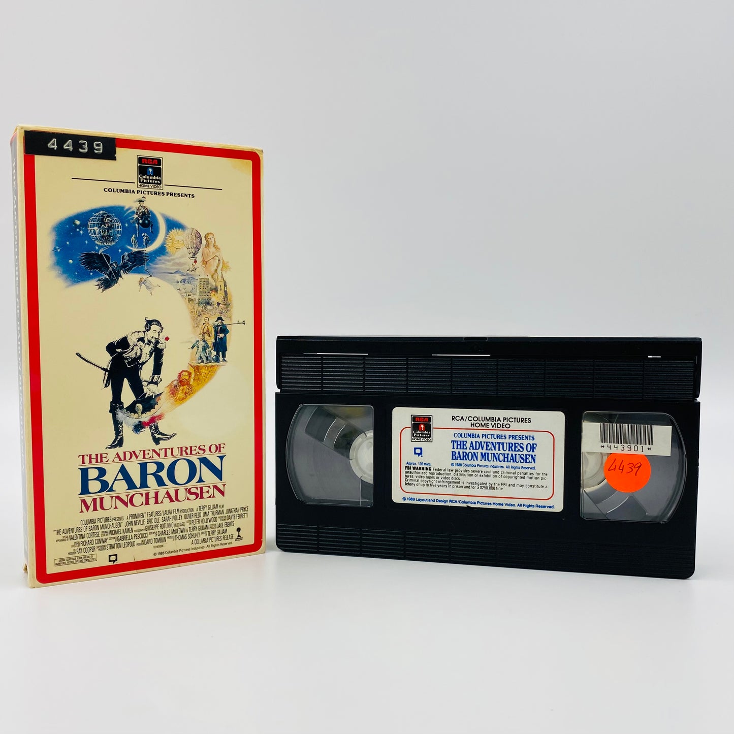 Adventures of Baron Munchausen VHS tape (1989) RCA Columbia Pictures