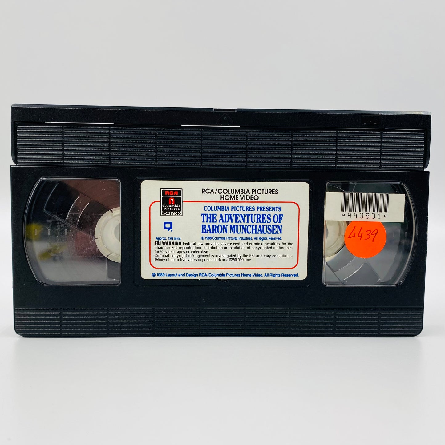 Adventures of Baron Munchausen VHS tape (1989) RCA Columbia Pictures