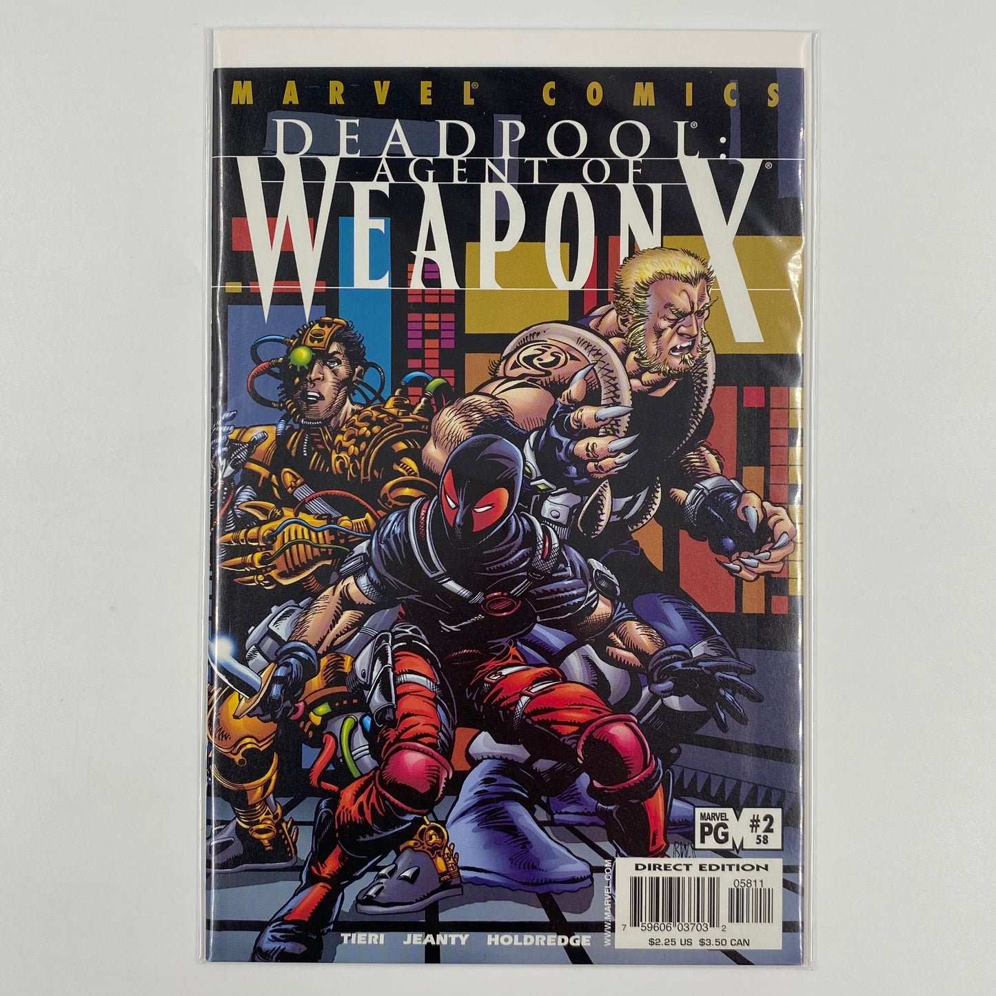 Deadpool #58 “Agent of Weapon X” part 2 of 4 (2001) Marvel