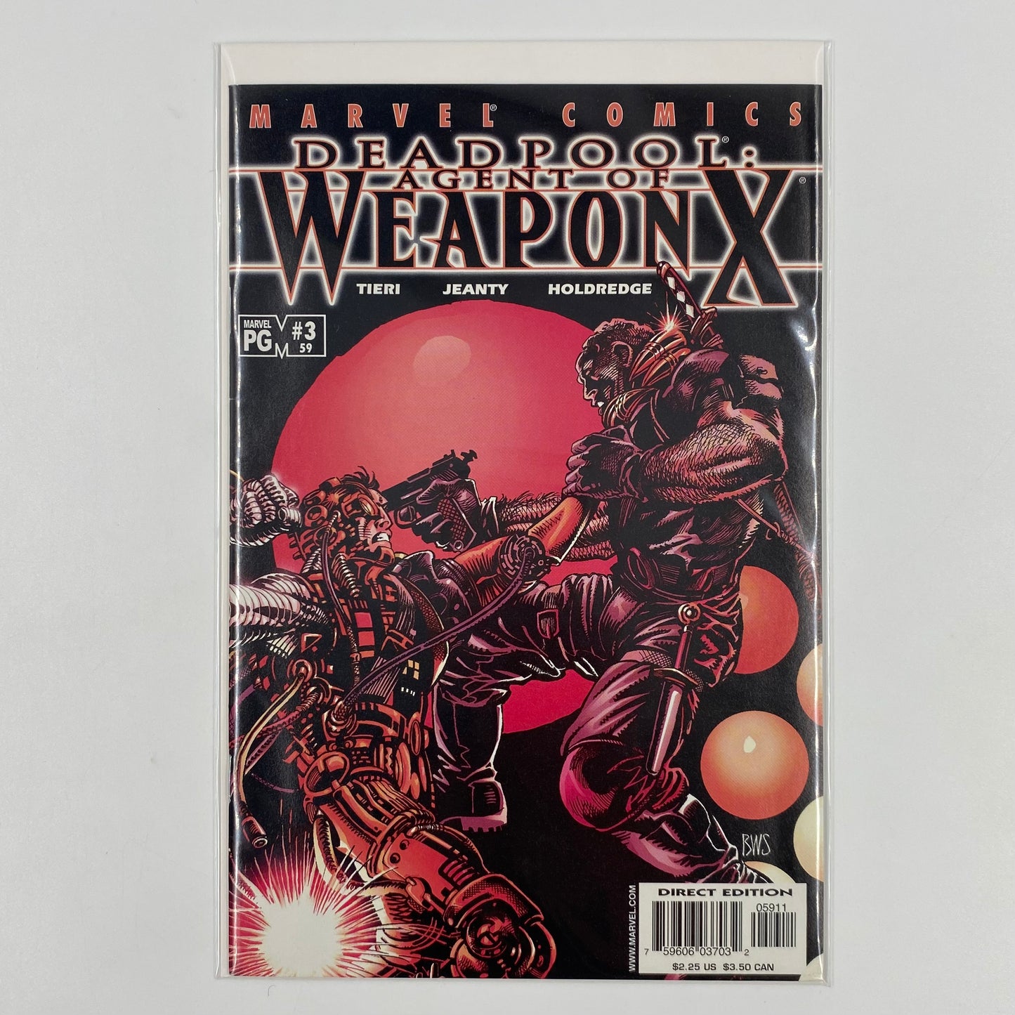 Deadpool #59 “Agent of Weapon X” part 3 of 3 (2001) Marvel