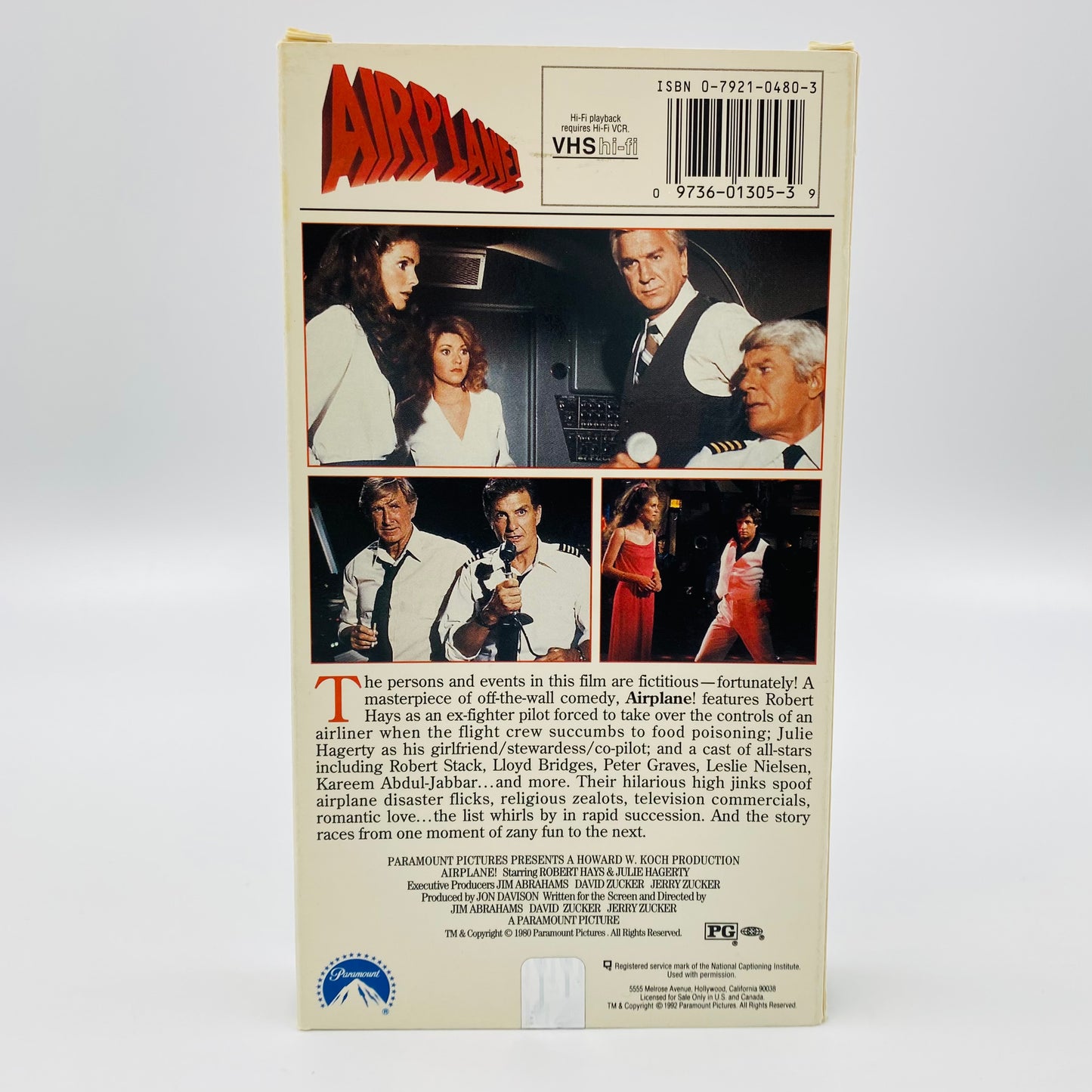 Airplane! VHS tape (1997) Paramount
