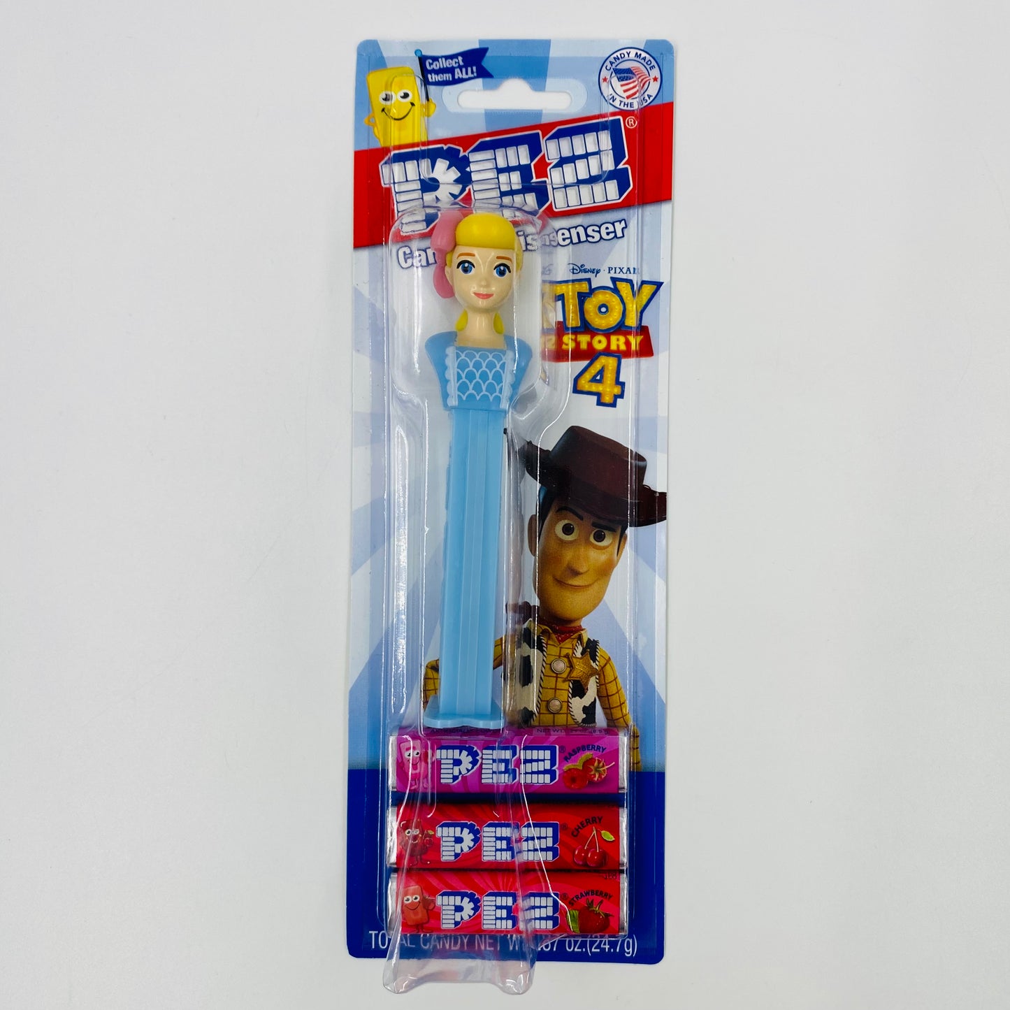 Toy Story 4 Bo Peep PEZ dispenser (2019) carded 7.5 China