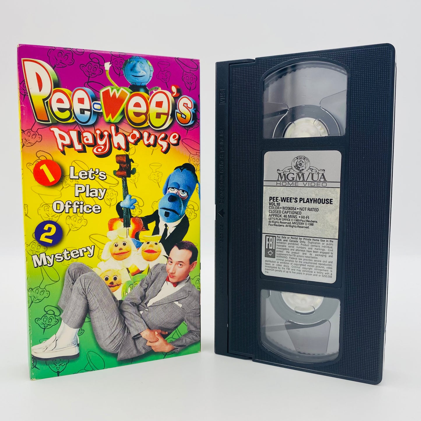 Pee-Wee’s Playhouse volume 10 VHS tape (1996) MGM/UA Home Video