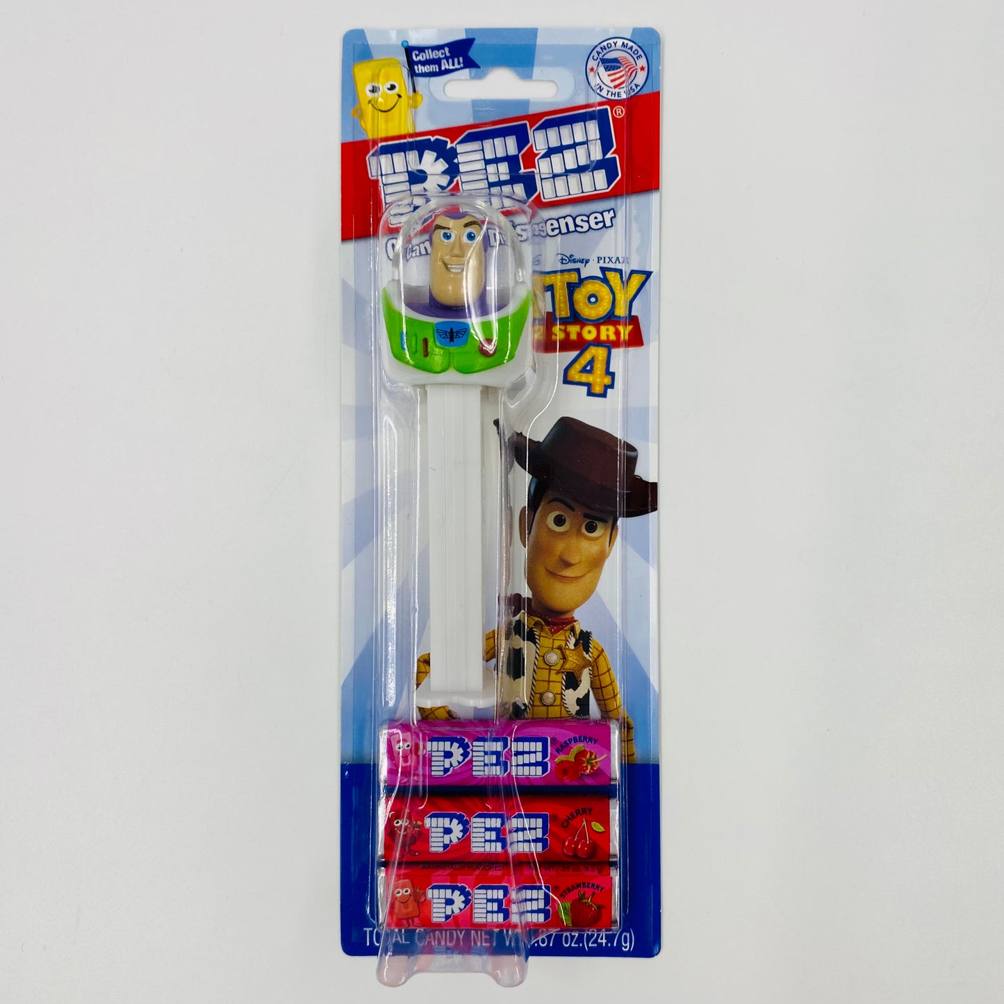 Toy Story 4 Buzz Lightyear PEZ dispenser (2019) carded 7.5 China