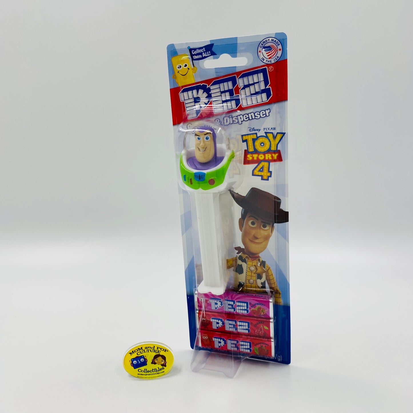 Toy Story 4 Buzz Lightyear PEZ dispenser (2019) carded 7.5 China