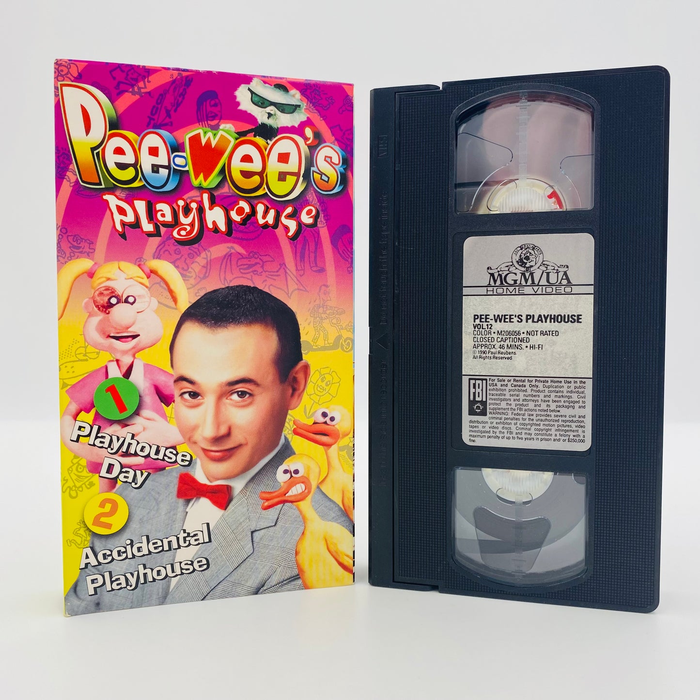 Pee-Wee’s Playhouse volume 12 VHS tape (1996) MGM/UA Home Video