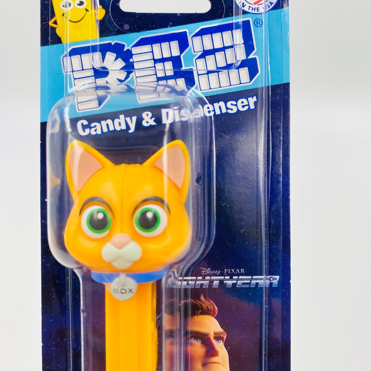 Lightyear Sox PEZ dispenser (2022) carded 7.5 China