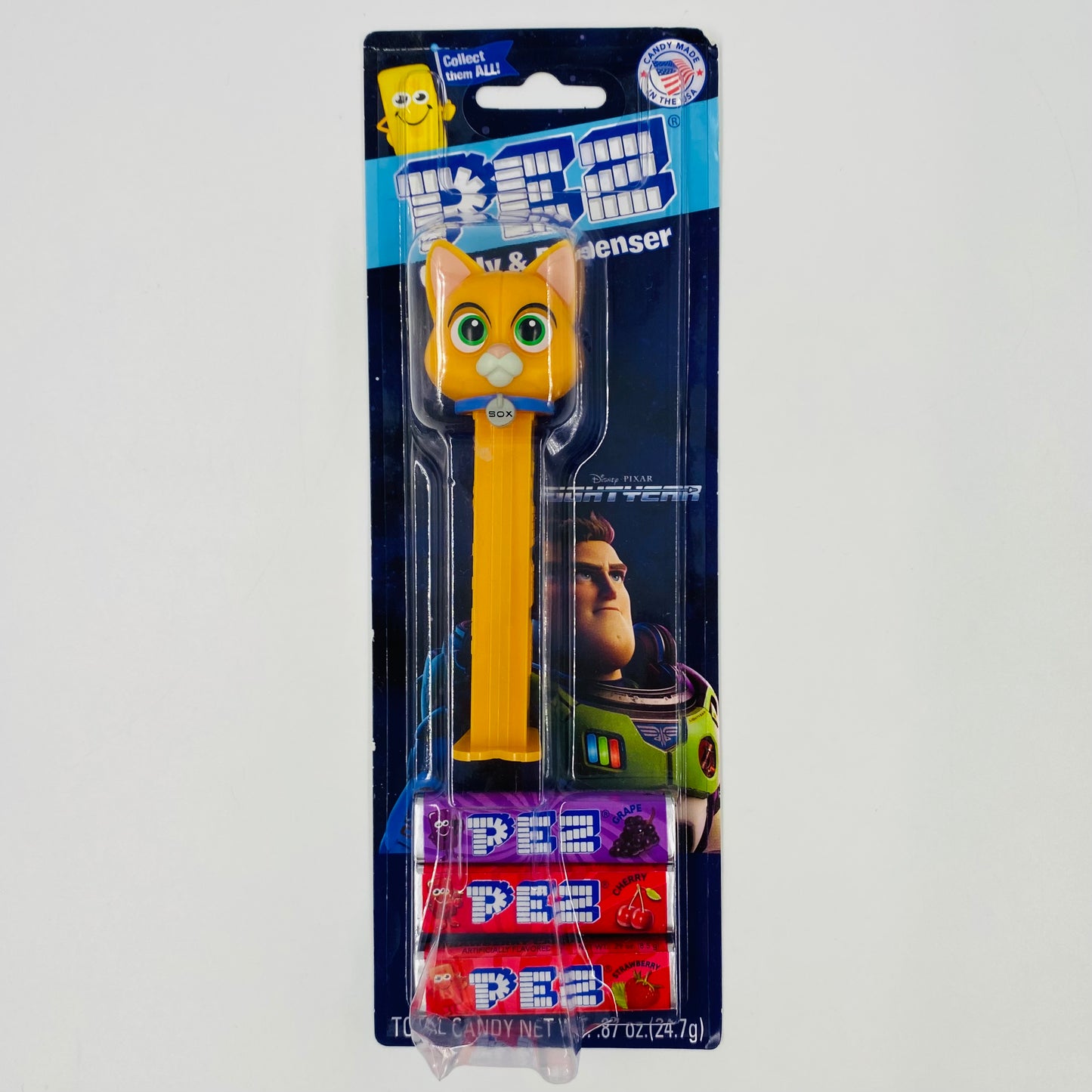 Lightyear Sox PEZ dispenser (2022) carded 7.5 China