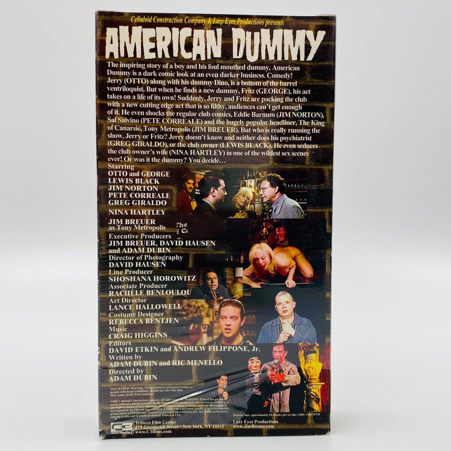 American Dummy VHS tape (2002)