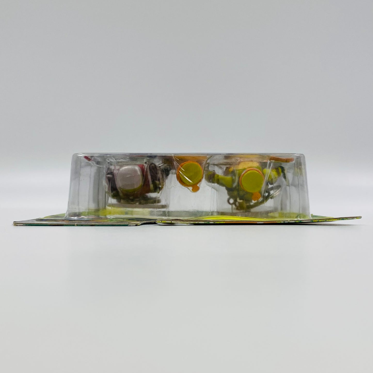 Minimates Teenage Mutant Ninja Turtles series 4 Pizza Party Michelangelo & Chrome Dome carded 2" action figures with keyrings (2016) Diamond Select Toys & Art Asylum