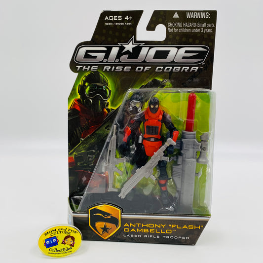 G.I. Joe The Rise of Cobra Anthony "Flash" Gambello (v3) carded 3.75” action figure (2009) Hasbro