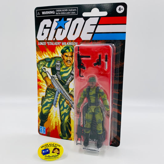 G.I. Joe Retro Lonzo "Stalker" Wilkinson carded 4” action figure (2021) Hasbro
