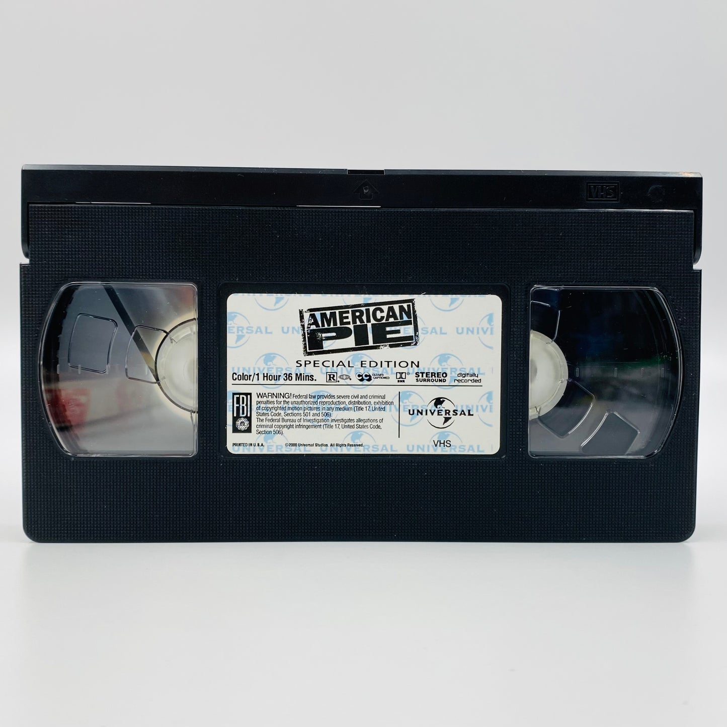 American Pie Special Edition VHS tape (2000) Universal