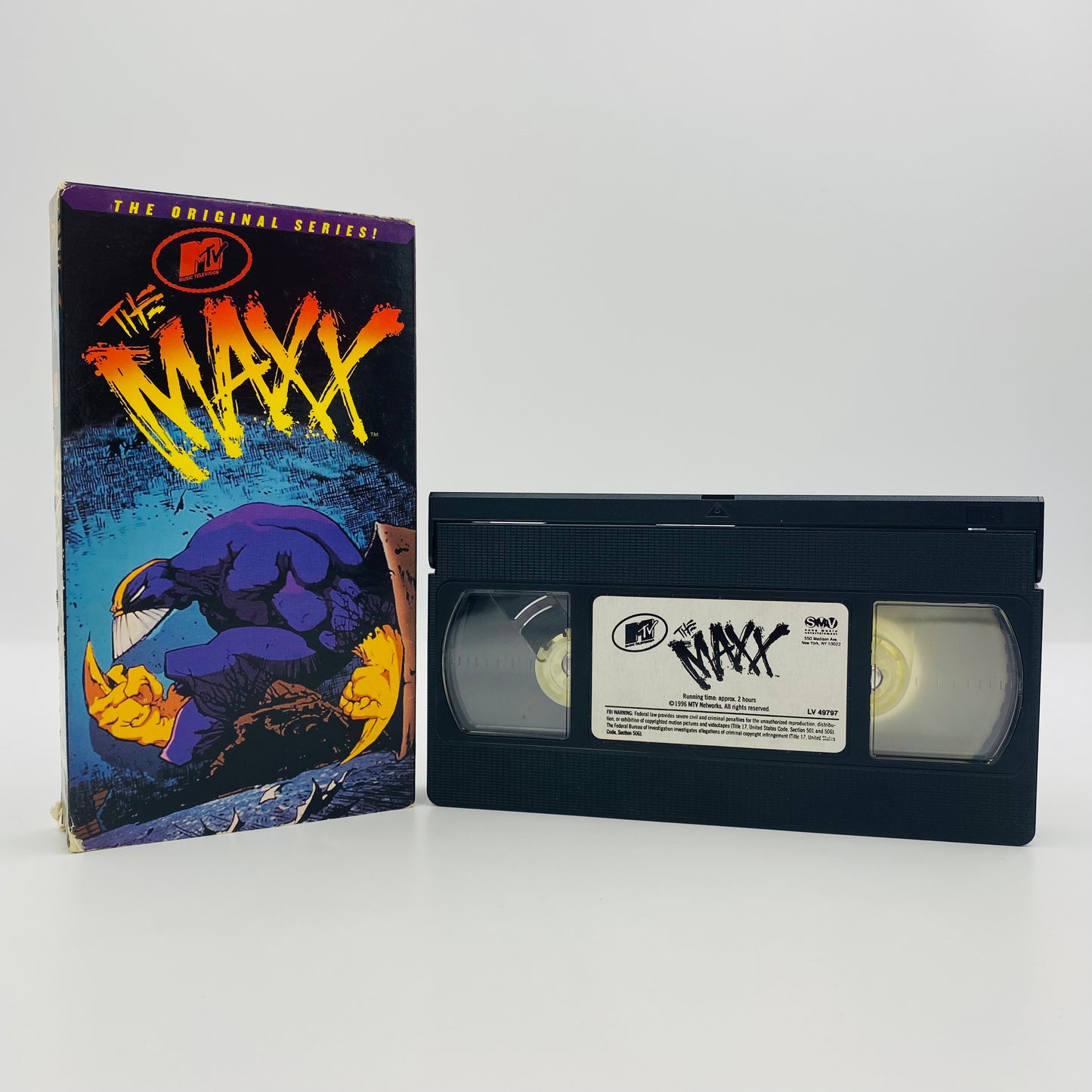 The Maxx VHS tape (1996) Sony Music Entertainment