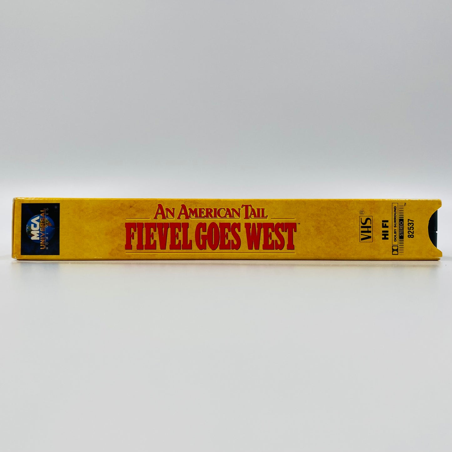 An American Tail Fievel Goes West VHS tape (1992) MCA Universal