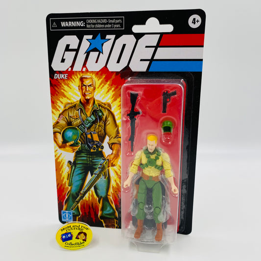 G.I. Joe Retro Duke carded 4” action figure (2020) Hasbro