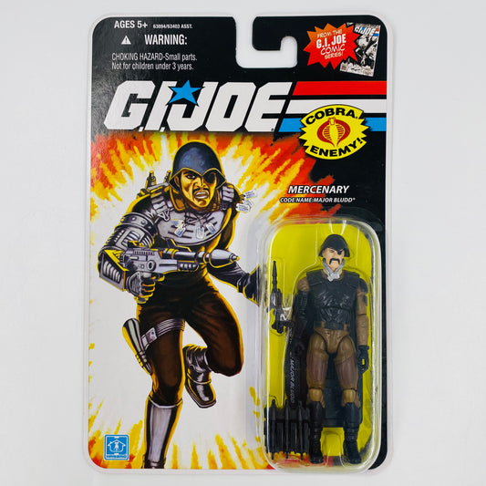 G.I. Joe Major Bludd (v8) carded 3.75” action figure (2008) Hasbro