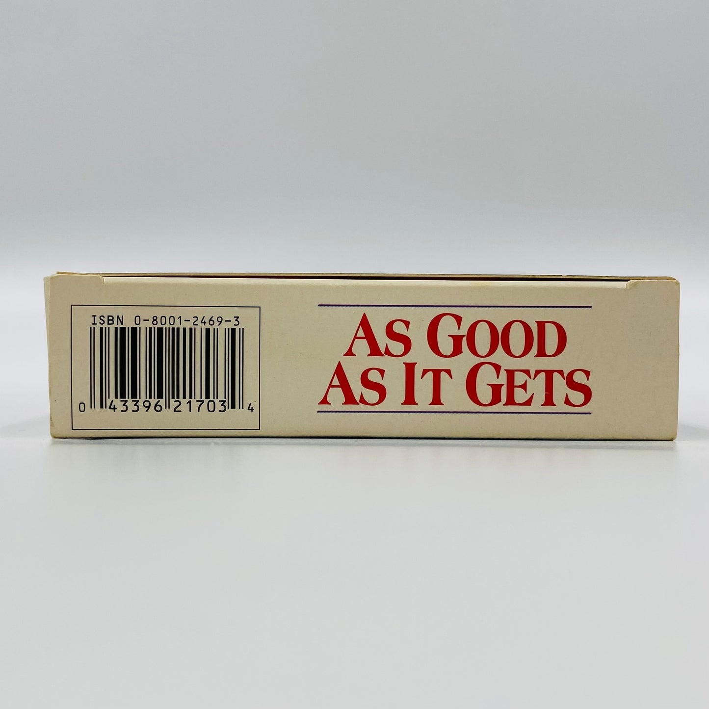 As Good as it Gets VHS tape (1998) Columbia Tristar