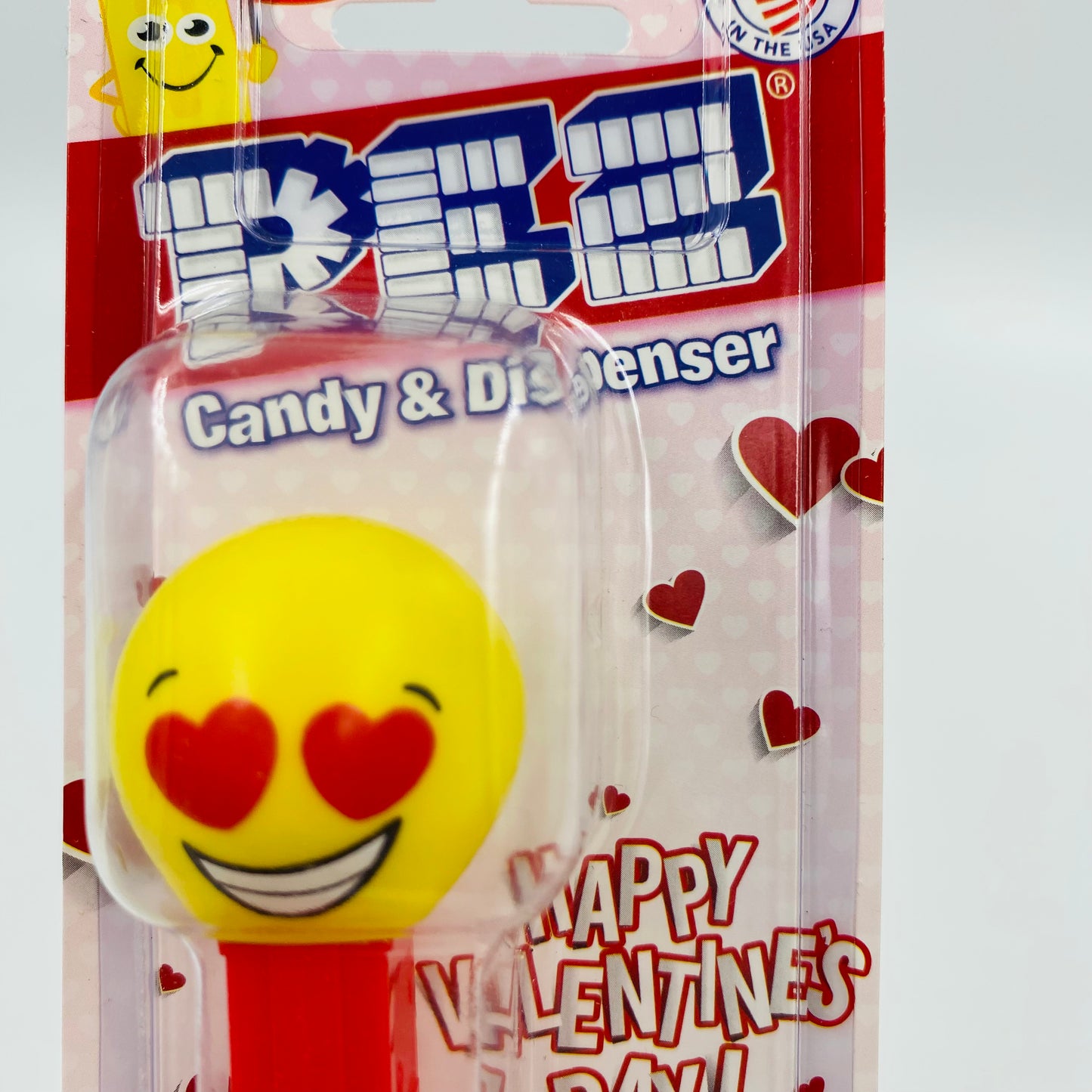 PEZemojis Love PEZ dispenser (2015) carded 7.5 Hungary