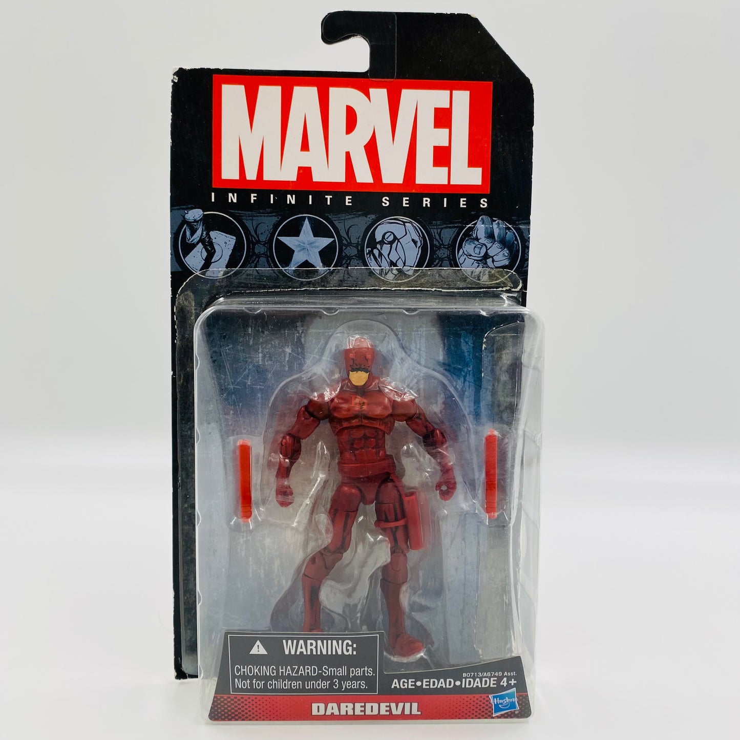Marvel Infinite Series Daredevil carded 4” action figure (2014) Hasbro