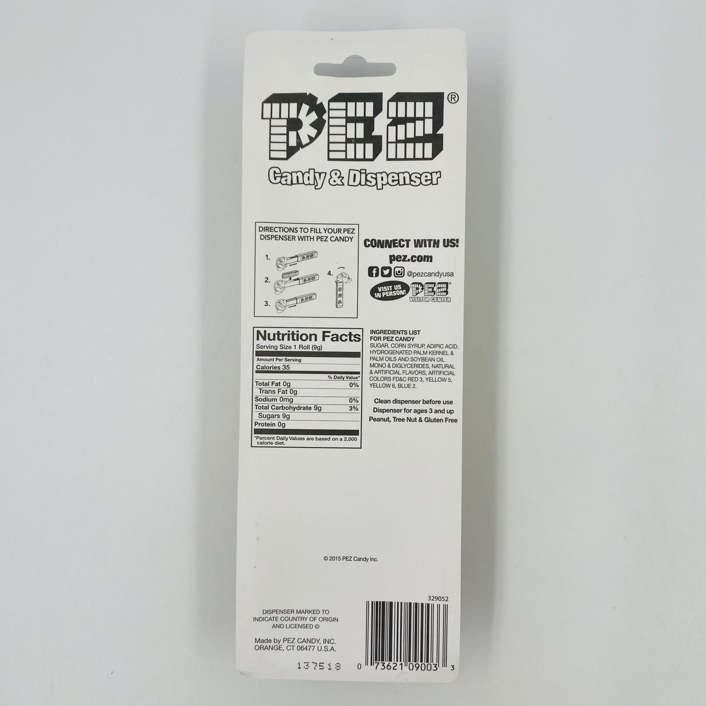 PEZemojis Happy PEZ dispenser (2015) carded 7.5 Hungary