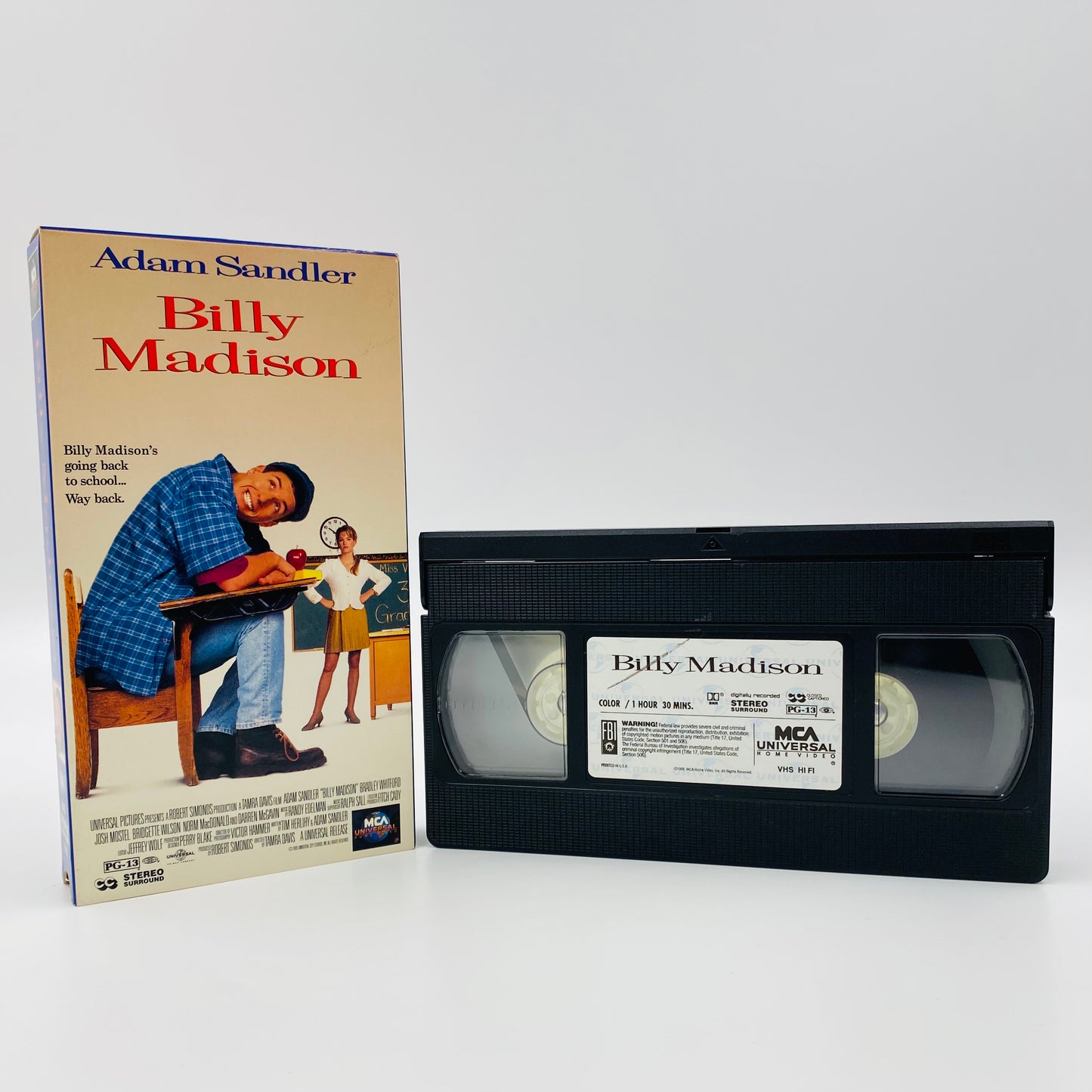 Billy Madison VHS tape (1995) MCA Universal Home Video