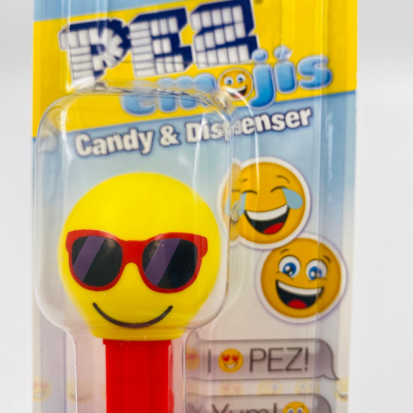 PEZemojis Chillin PEZ dispenser (2017) carded 7.5 Hungary