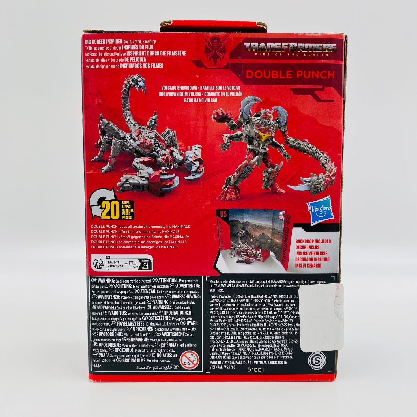 Transformers Studio Series Double Punch carded action figure (2024) Hasbro