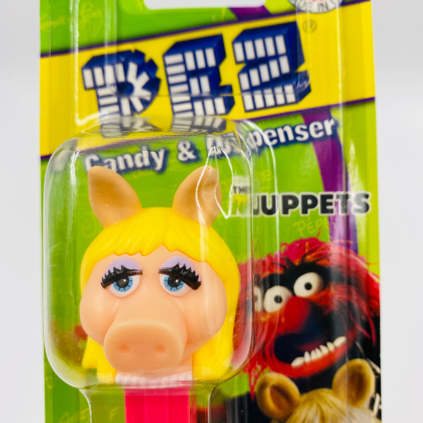 Muppets Miss Piggy PEZ dispenser (2012) carded 7.5 China