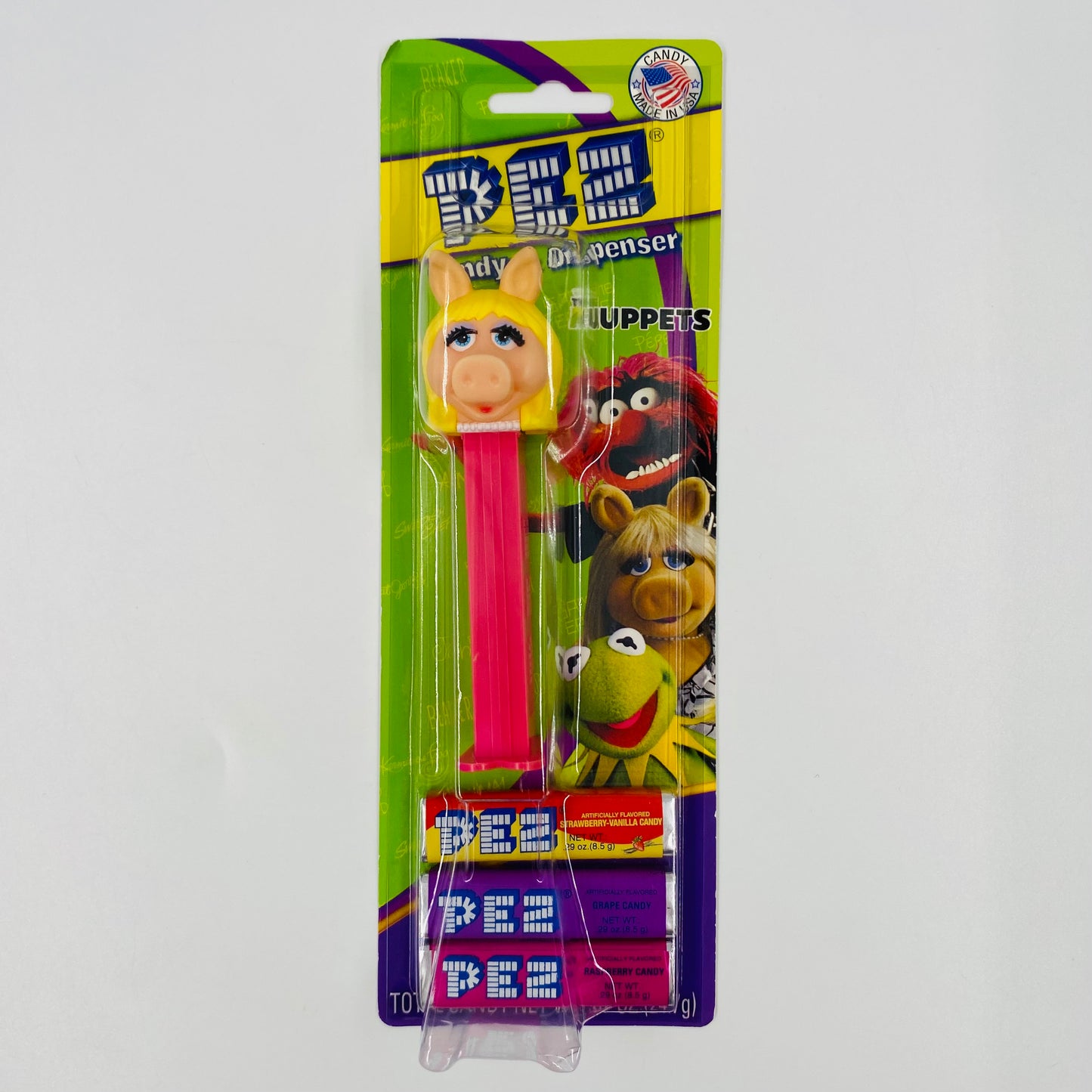 Muppets Miss Piggy PEZ dispenser (2012) carded 7.5 China