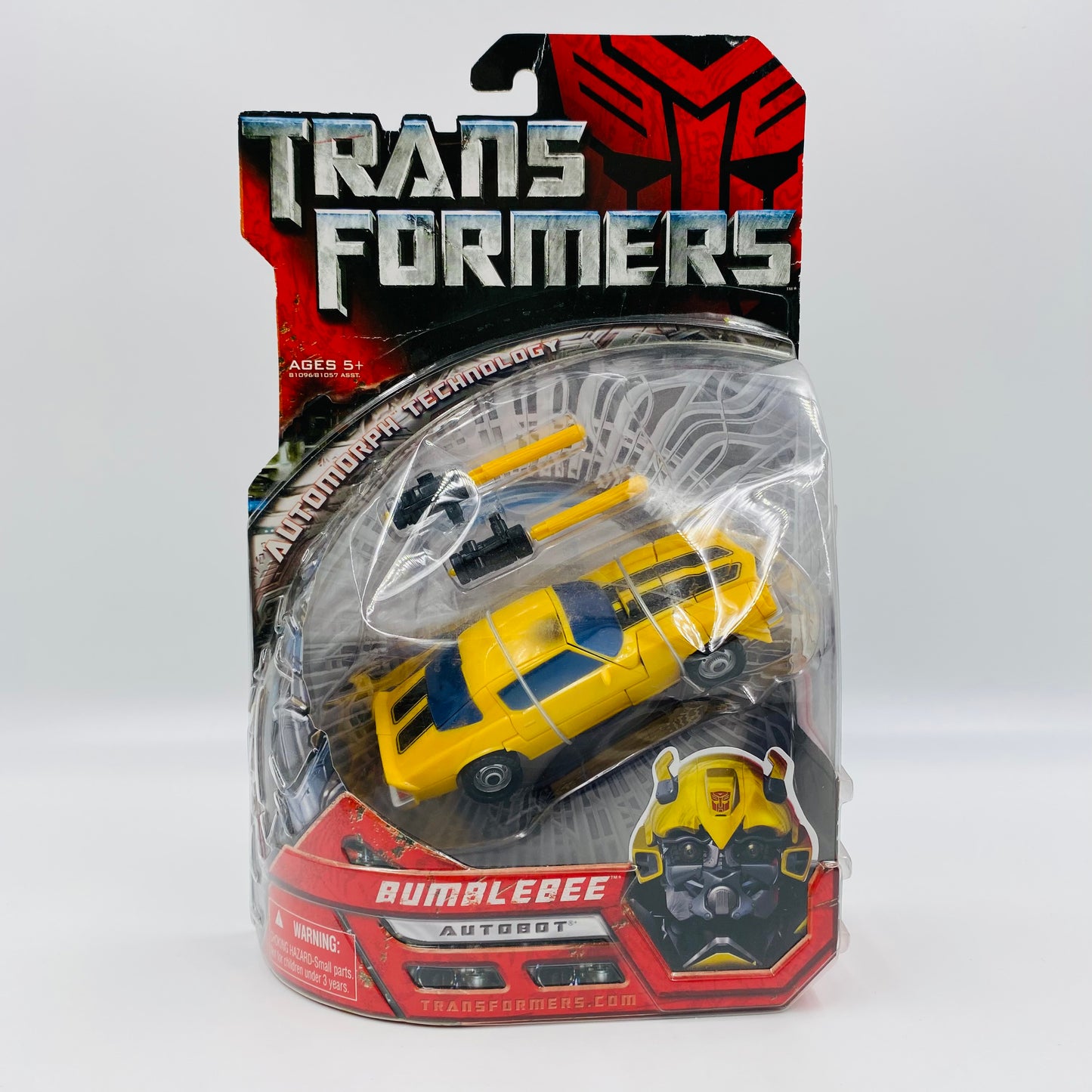 Transformers Bumblebee carded 3.75” action figure (2007) Hasbro