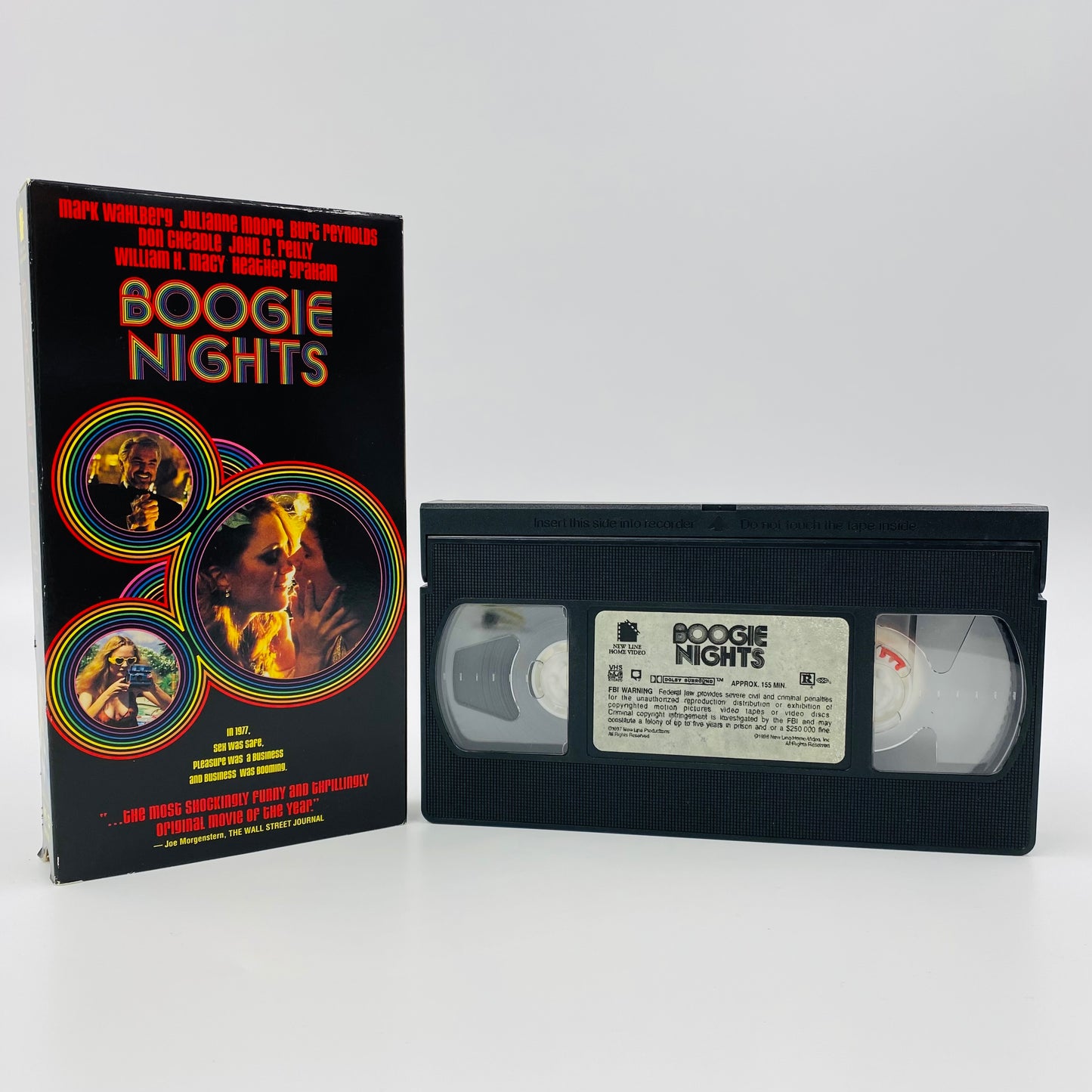 Boogie Nights VHS tape (1998) New Line Home Video