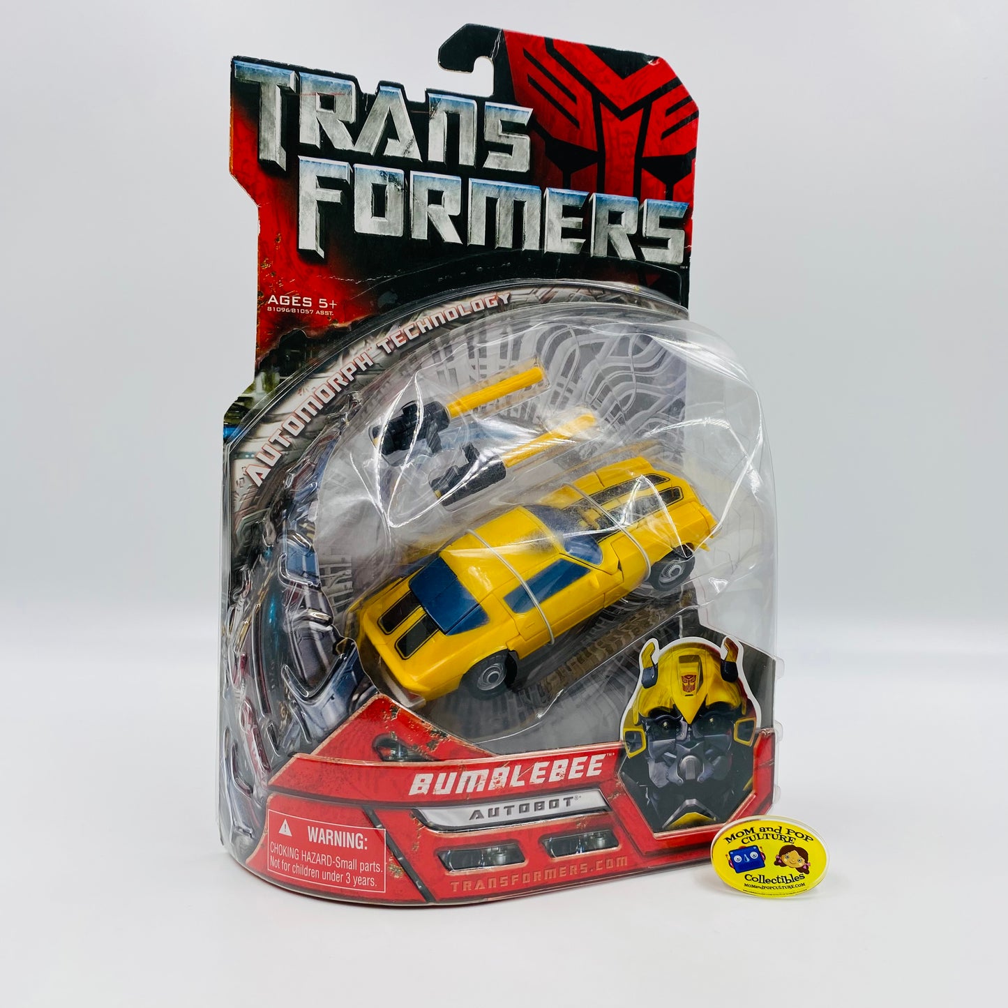 Transformers Bumblebee carded 3.75” action figure (2007) Hasbro