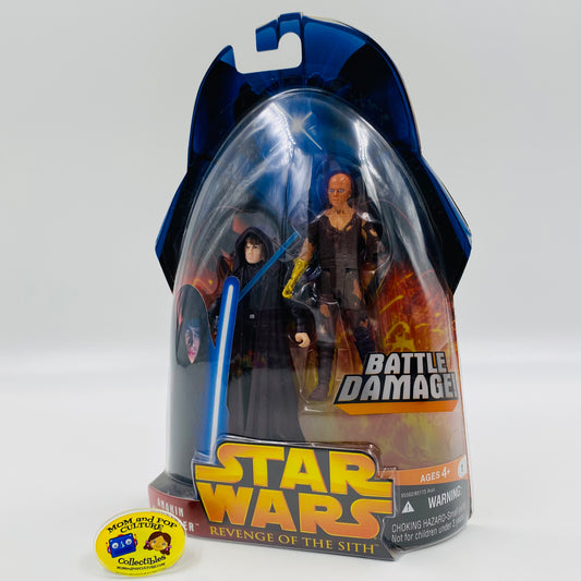 Star Wars Revenge of the Sith Anakin Skywalker carded 3.75” action figure (2005) Hasbro