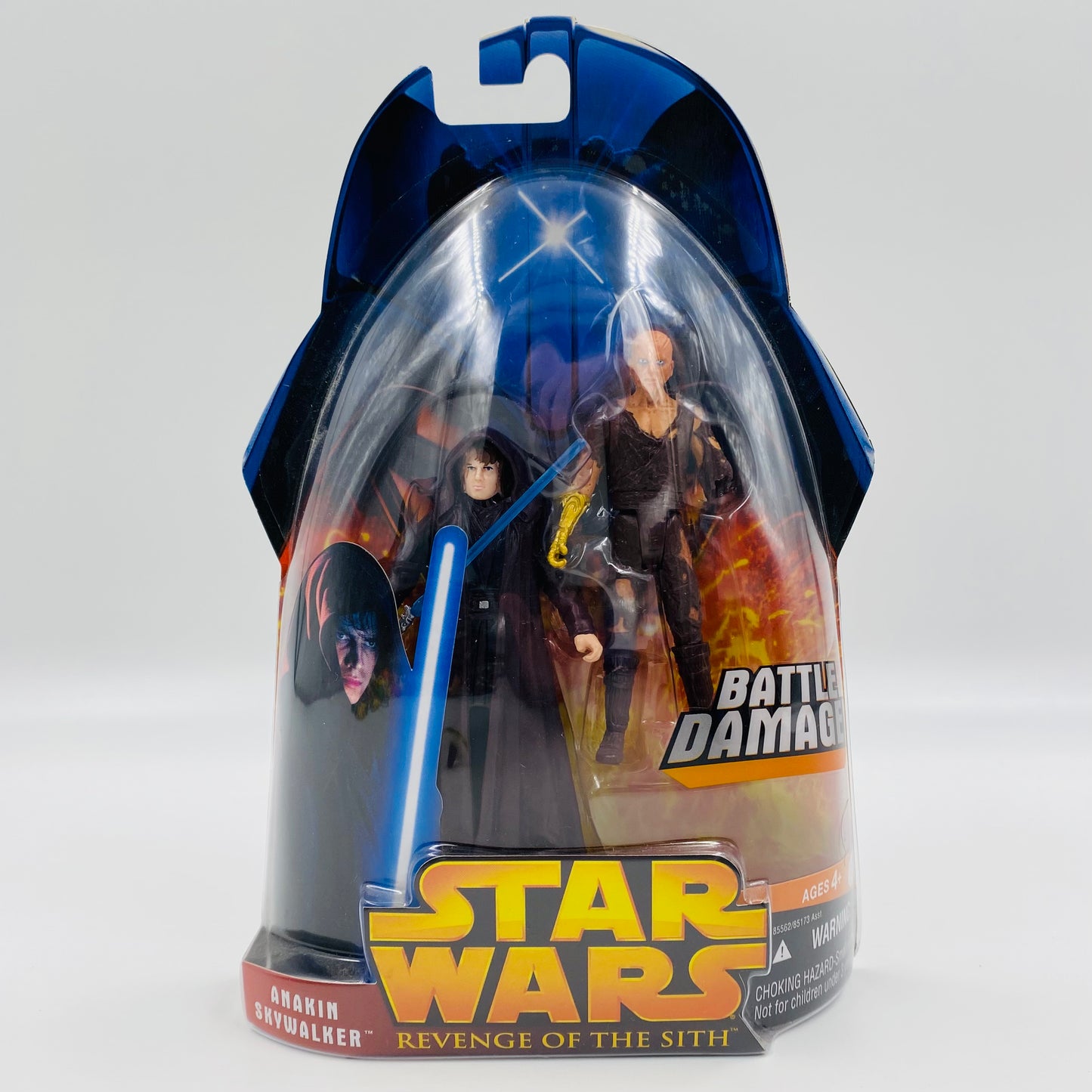 Star Wars Revenge of the Sith Anakin Skywalker carded 3.75” action figure (2005) Hasbro