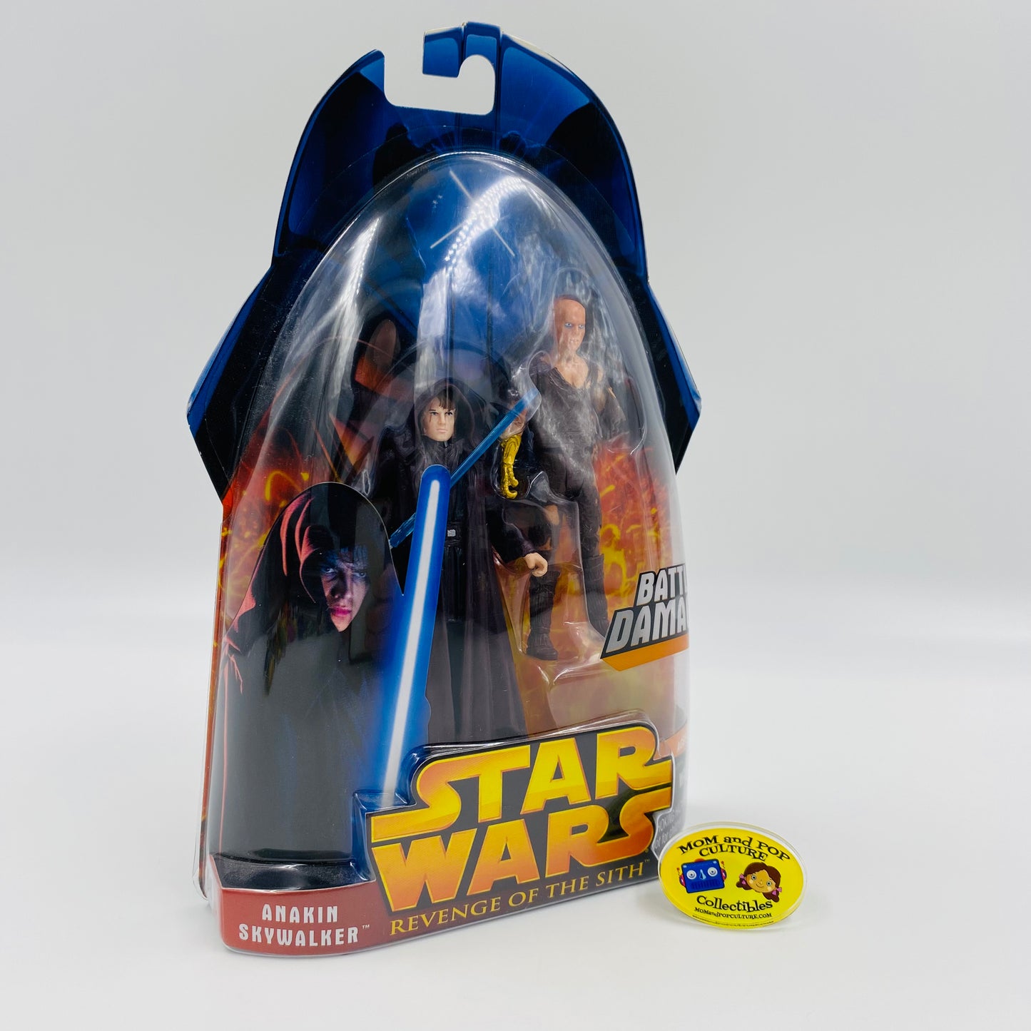 Star Wars Revenge of the Sith Anakin Skywalker carded 3.75” action figure (2005) Hasbro