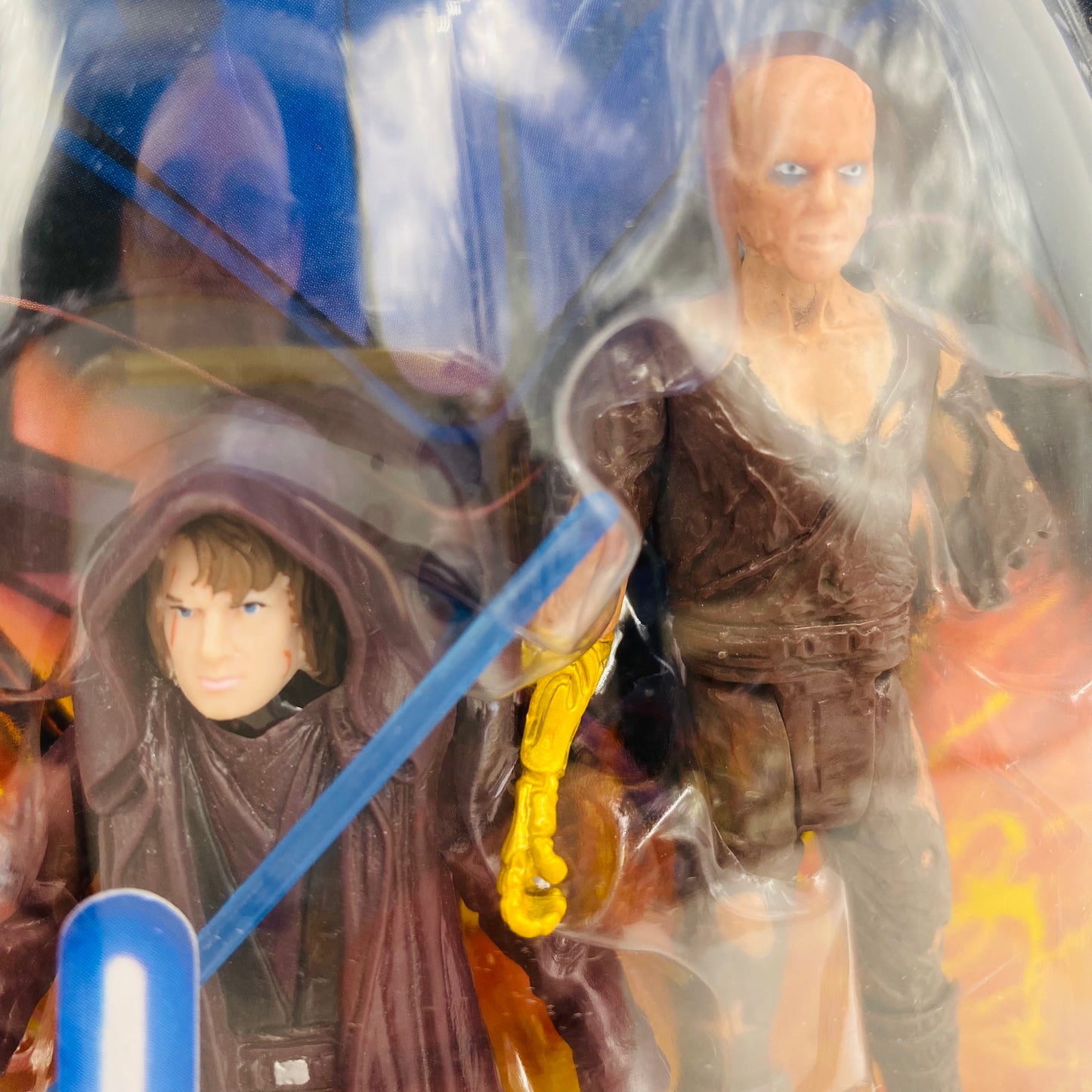 Star Wars Revenge of the Sith Anakin Skywalker carded 3.75” action figure (2005) Hasbro