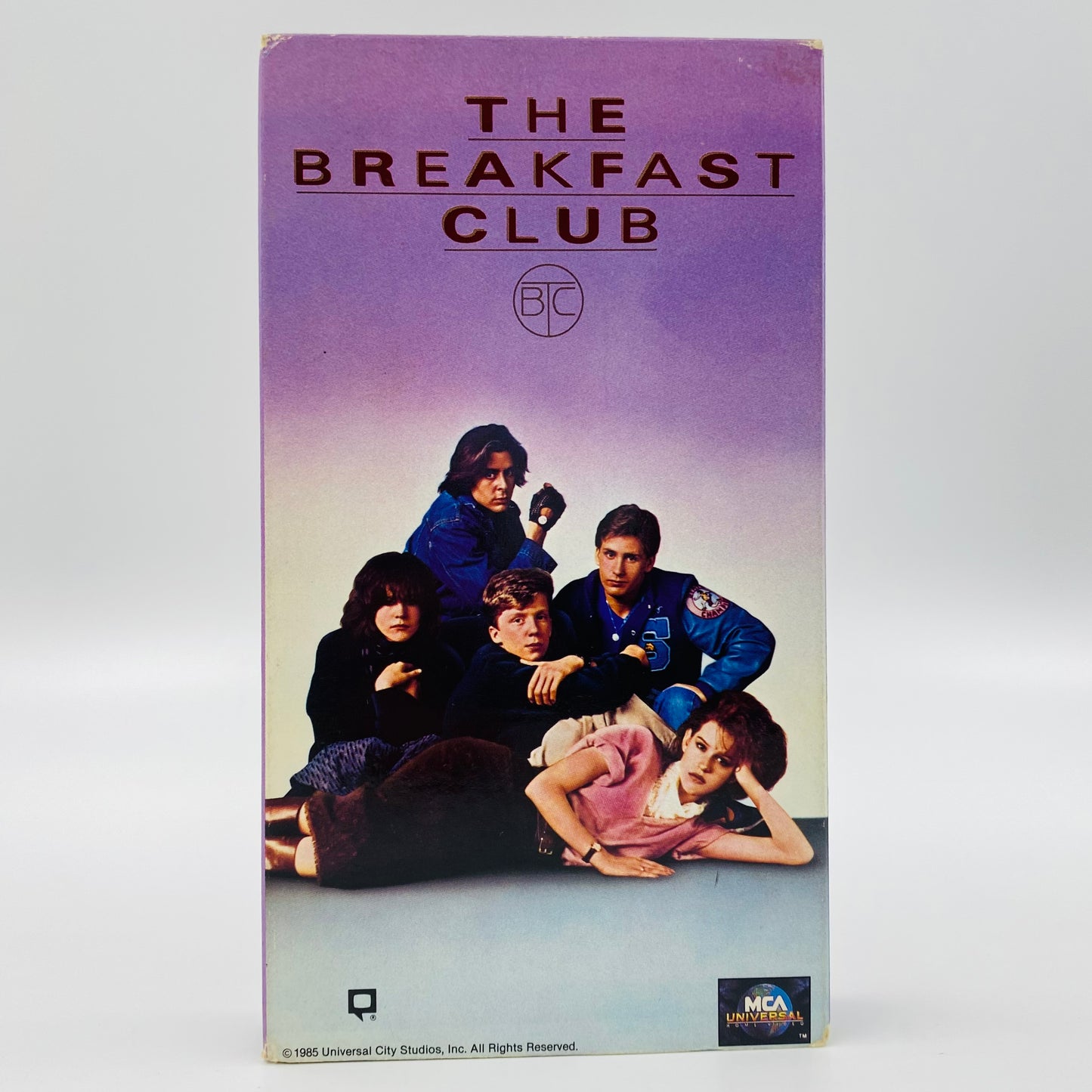 The Breakfast Club VHS tape (1990) MCA Universal