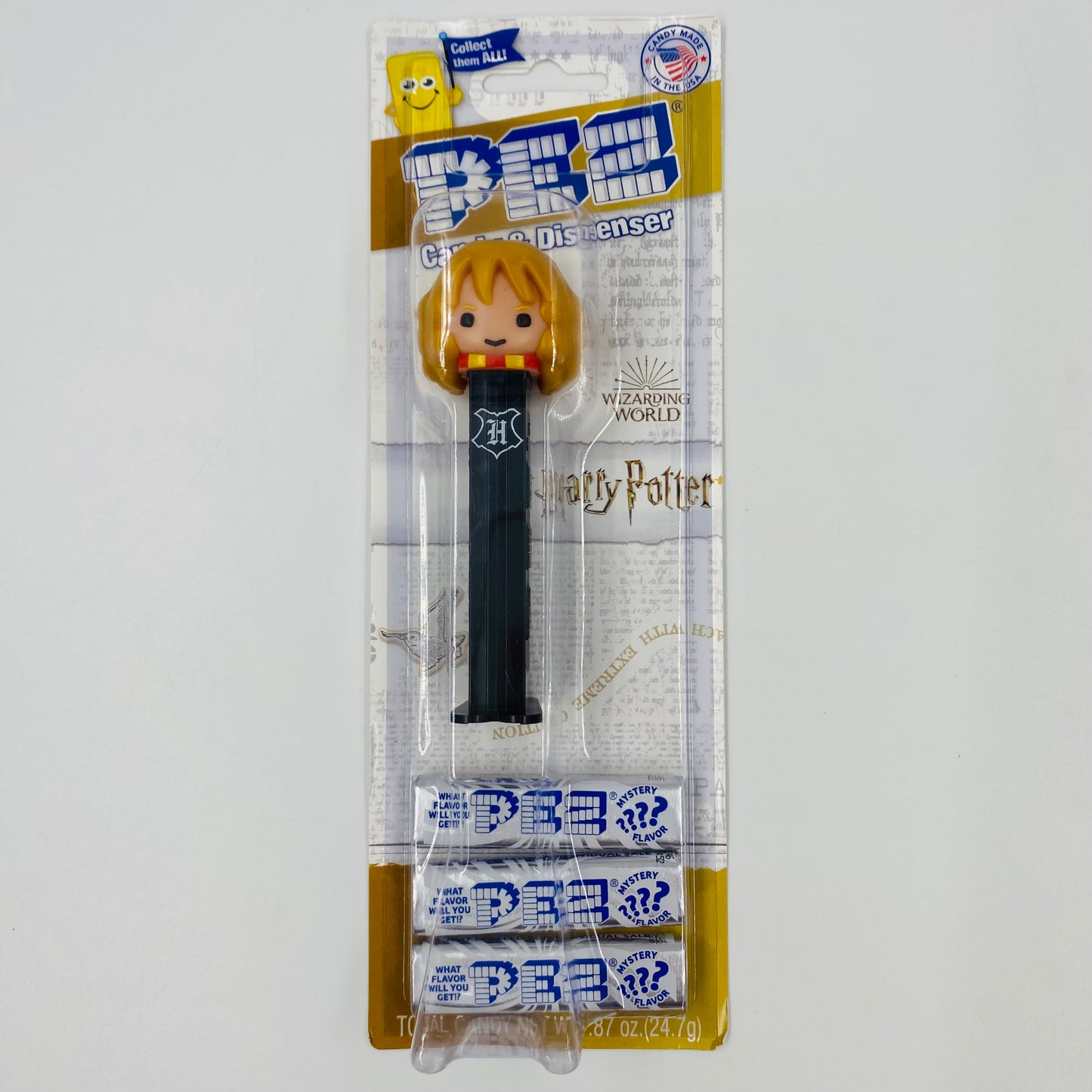 Harry Potter Hermione Granger PEZ dispenser (2020) carded 7.5 China