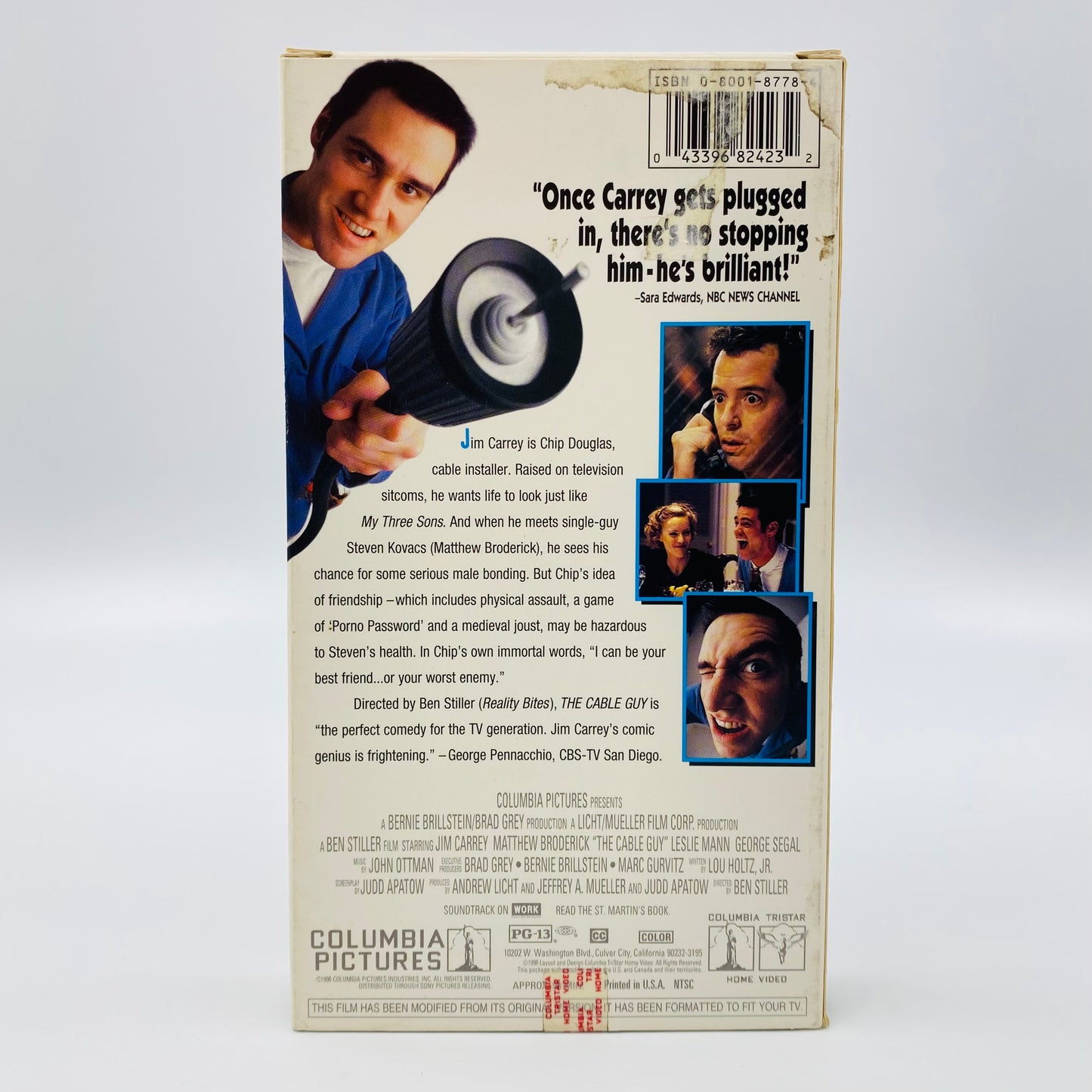 The Cable Guy VHS tape (1996) Columbia Tristar Home Video