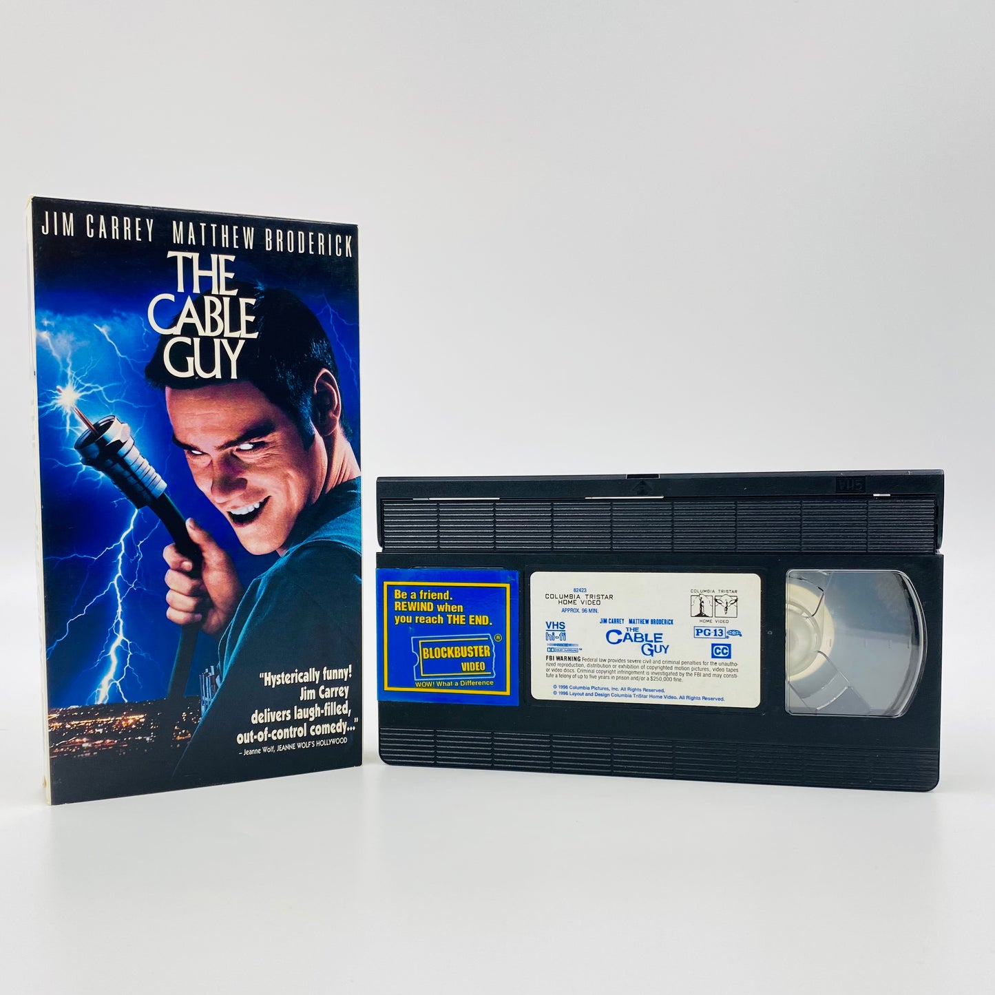 The Cable Guy VHS tape (1996) Columbia Tristar Home Video